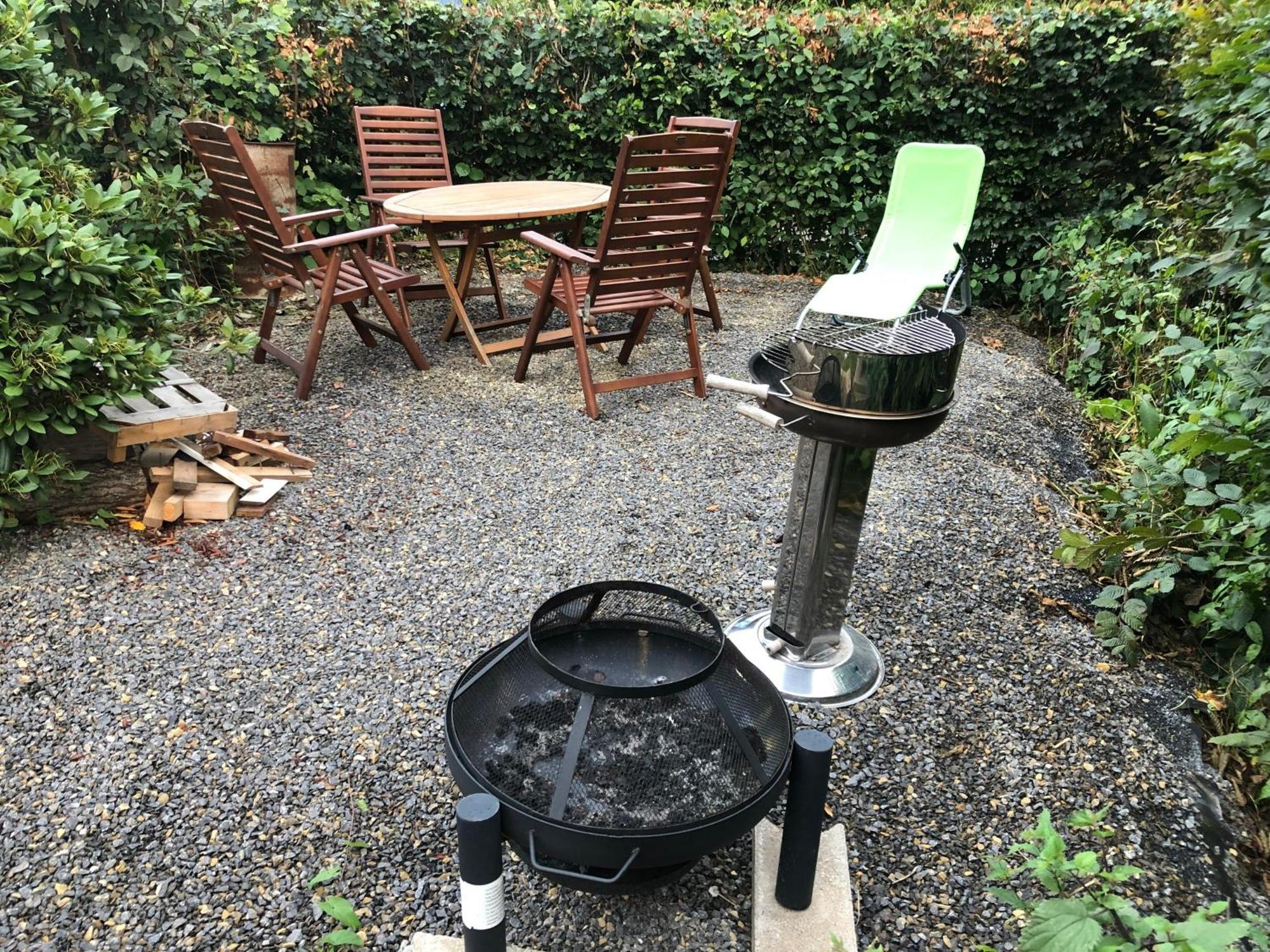 Ferienwohnung Gruener Weg Mit Grillplatz Tecklenburg Exterior foto